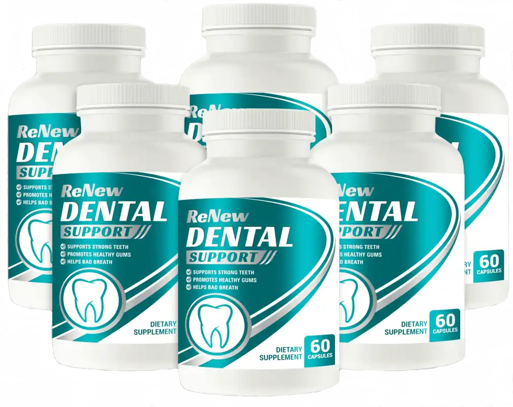renew dental support six bottle best value bundle
